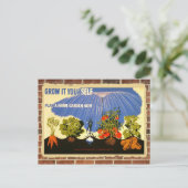 自分の庭を育てる – ポスター(ヴィンテージ再印刷) ポストカード (スタンド正面)