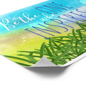 自分の引用文であインスパイアる ポスター (角)