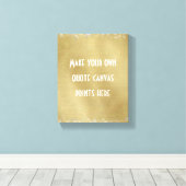 自分の引用文や言葉を作る キャンバスプリント (インサイチュ (ウッドフロア))