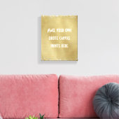 自分の引用文や言葉を作る キャンバスプリント (インサイチュ (リビング))