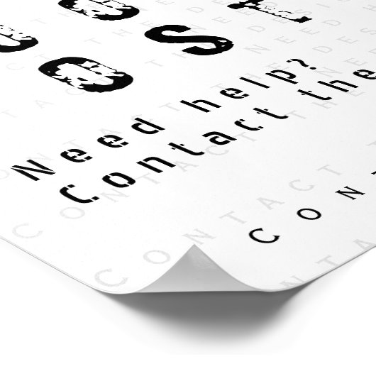 自分の引用文を作パーソナライズされたる ポスター (角)