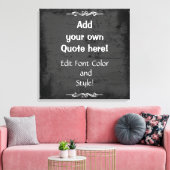 自分の引用文を！ キャンバスプリント (インサイチュ (リビング))