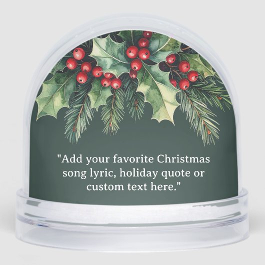 自分の引用文クリスマスボタニカルフローラの追加 (正面)