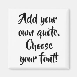 自分の引用文パーソナライズされたを マグネット