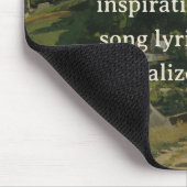 自分の引用文ヴィンテージコテージコアの追加 マウスパッド (コーナー)