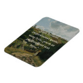 自分の引用文ヴィンテージコテージコアの追加 マグネット (左側)