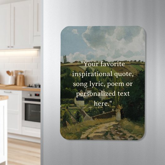 自分の引用文ヴィンテージコテージコアの追加 マグネット