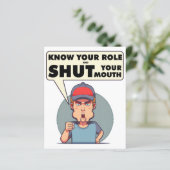 自分の役割を知って口を閉じる (スタンド正面)