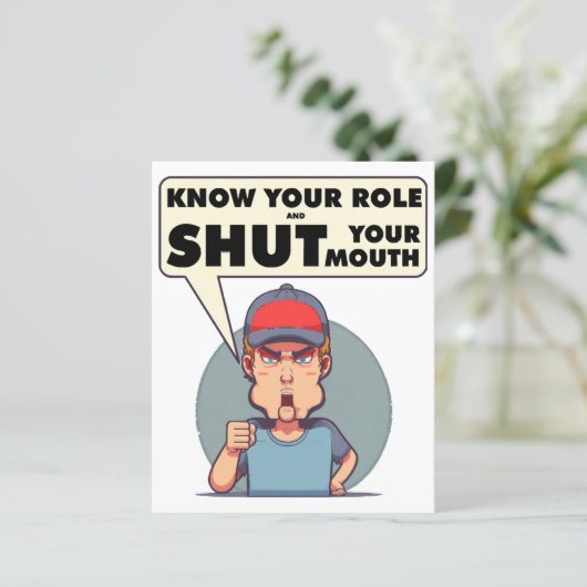 自分の役割を知って口を閉じる (スタンド正面)