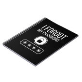 自分の忘れパスワード ノートブック (左側)