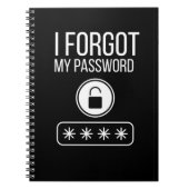 自分の忘れパスワード ノートブック (正面)
