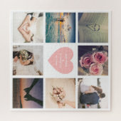 自分の思い出にカスタム残るカップルの写真を作成 ジグソーパズル (横)