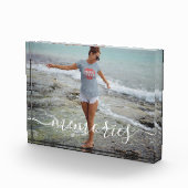 自分の思い出を作成パーソナライズされたする フォトブロック (右)