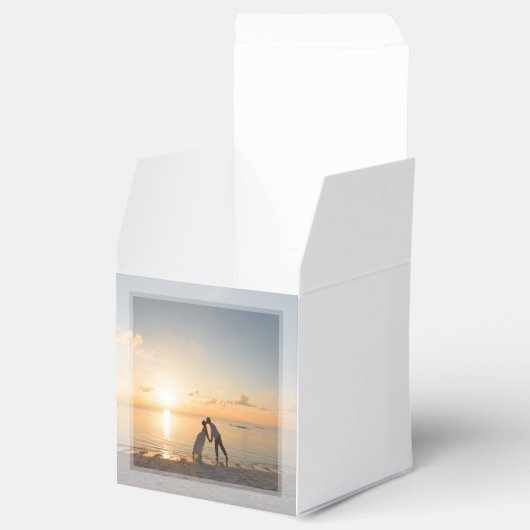 自分の思い出カスタムに残る写真の結婚作成 フェイバーボックス (オープン)