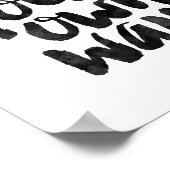 自分の思い通りに進む ポスター (角)