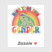 自分の性別を気にする シール (シート)