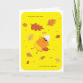 自分の恵み | イエローキャンディーコーン秋 シーズンカード (正面)