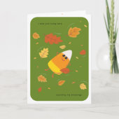 自分の恵み | グリーンキャンディーコーン秋 シーズンカード (正面)