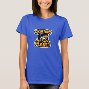 自分の惑星を周回する Tシャツ