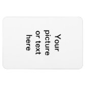 自分の意思でカスタムすパーソナライズされた マグネット (横)