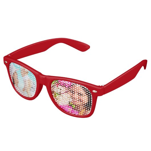 自分の意思でパーソナライズされたカスタムす レトロサングラス (アングル)