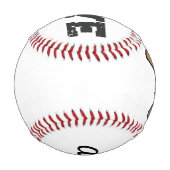 自分の愛をパーソナライズ 野球ボール (裏面)