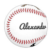 自分の愛をパーソナライズ 野球ボール (正面左)