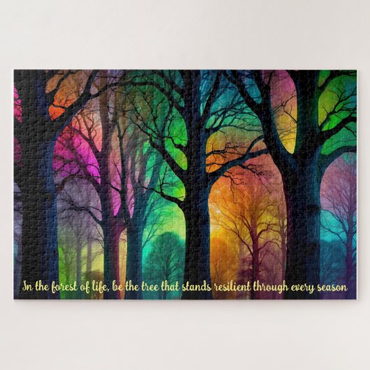 自分の感動的引用文を作り出す ジグソーパズル (横)