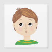 自分の感覚の感情のグラフ (正面)