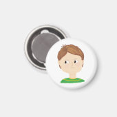 自分の感覚の感情のグラフ マグネット (正面/裏面)