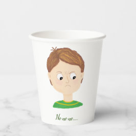 自分の感覚の感情のグラフ 紙コップ