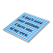 自分の態度は得要らない タイル (側面)