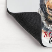 自分の懸命の作業ロットワイラー マウスパッド (コーナー)