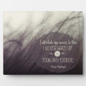 自分の成功を属性化 フォトプラーク (正面)