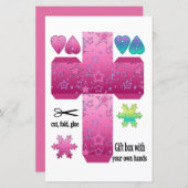 自分の手でギフトボックス (正面/裏面)