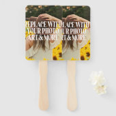 自分の手でファンを作る ハンドファン (正面&裏面)