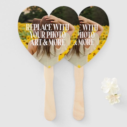 自分の手でファンを作る ハンドファン (正面&裏面)