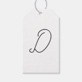 自分の手紙を選ぶ | フォントスタイル:アレクサンドリア ギフトタグ (正面)