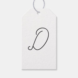 自分の手紙を選ぶ | フォントスタイル：アレクサンドリア ギフトタグ