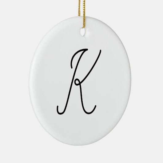 自分の手紙を選ぶ | フォントスタイル：アレクサンドリア セラミックオーナメント (右)