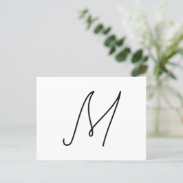 自分の手紙を選ぶ | フォントスタイル：アレクサンドリア ポストカード