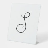 自分の手紙を選ぶ | フォントスタイル：アレクサンドリア 台座サイン (正面)