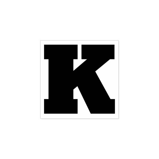 自分の手紙を選ぶ |フォントスタイル: Alfa Slab One ラバースタンプ (インプリント)