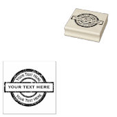 自分の承認済み否認済み認定文字の作成 ラバースタンプ (押印)