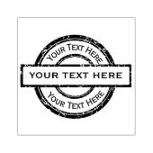 自分の承認済み否認済み認定文字の作成 ラバースタンプ (インプリント)