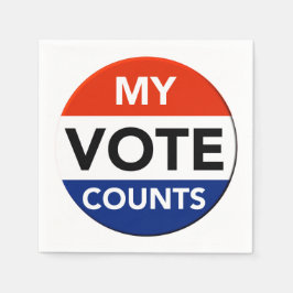 自分の投票数 スタンダードカクテルナプキン