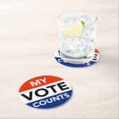 自分の投票数 ラウンドペーパーコースター (インサイチュ)