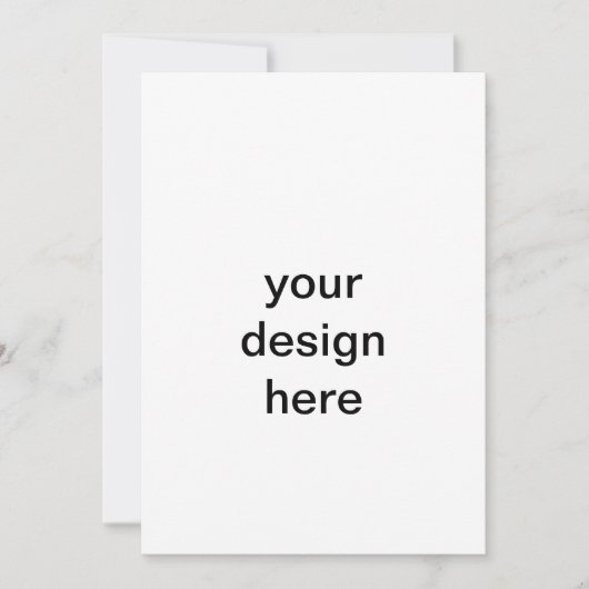 自分の招待を作成する 招待状 (正面)