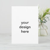 自分の招待を作成する 招待状 (スタンド正面)