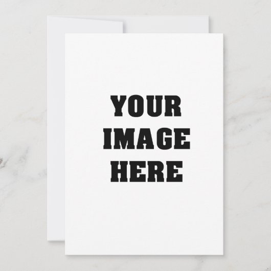 自分の招待を作成する 招待状 (正面)